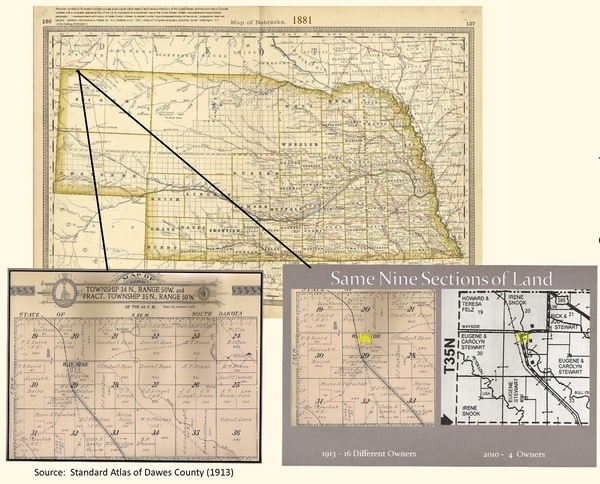 Nebraska Kincad Map